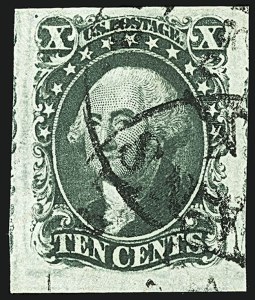Sale 1108, Lot 15, 1851-56 Issue (Scott 6-17)