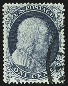 Sale 1108, Lot 18, 1857-60 Issue (Scott 18-39)