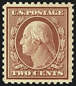 Sale 1108, Lot 181, 1912-22 Issues, Cont. (Scott 491-544), 2c Carmine (519) Sale 1108, Lot 181, 1912-22 Issues, Cont. (Scott 491-544)
