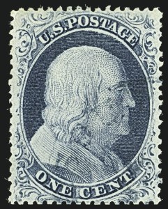 Sale Number 1108, Lot Number 19, 1857-60 Issue (Scott 18-39) Sale Number 1108, Lot Number 19, 1857-60 Issue (Scott 18-39)