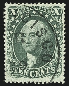 Sale 1108, Lot 33, 1857-60 Issue (Scott 18-39)