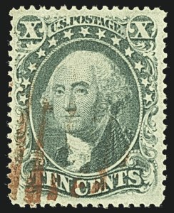 Sale 1108, Lot 35, 1857-60 Issue (Scott 18-39)