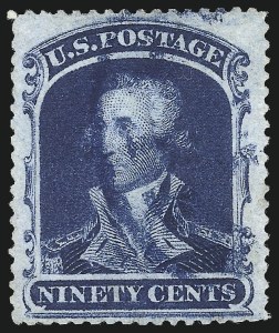Sale 1108, Lot 40, 1857-60 Issue (Scott 18-39)