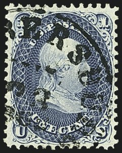 Sale 1108, Lot 41, 1861-66 Issue (Scott 63-78a)