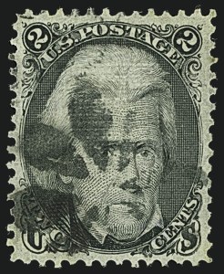 Sale 1108, Lot 70, 1867-68 Grilled Issue (Scott 83-101)