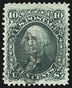 Sale 1108, Lot 72, 1867-68 Grilled Issue (Scott 83-101)
