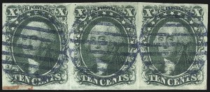 Sale 1109, Lot 428, 5c-10c 1851-56 Issue, Off-Cover (Scott 12-16)