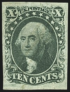 Sale 1109, Lot 435, 5c-10c 1851-56 Issue, Off-Cover (Scott 12-16)