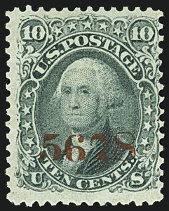 Sale 1109, Lot 562, 1861-66 Issue, Proofs