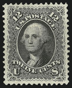 Sale 1109, Lot 581, 1861-66 Issue, Off-Cover, Cont. (Scott 69-78c)