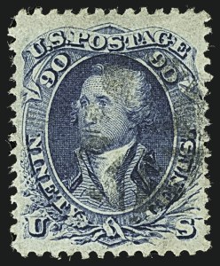 Sale 1109, Lot 604, 1861-66 Issue, Off-Cover, Cont. (Scott 69-78c)