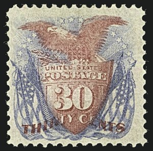 Sale 1109, Lot 677, 1869 Pictorial Issue, Off-Cover (Scott 112-122)