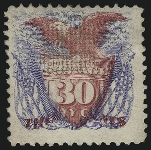 Sale 1109, Lot 678, 1869 Pictorial Issue, Off-Cover (Scott 112-122)