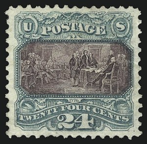 Sale 1109, Lot 685, 1875 Re-Issue of 1869 Pictorial Issue, Off-Cover (Scott 124-132)