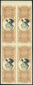 Sale 1110, Lot 1039, Revenue Proofs, Third Issue thru Proprietary