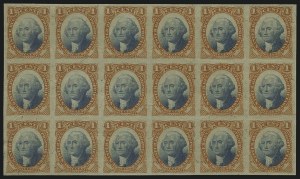 Sale 1110, Lot 1045, Revenue Proofs, Third Issue thru Proprietary