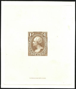 Sale 1110, Lot 1050, Revenue Proofs, Third Issue thru Proprietary