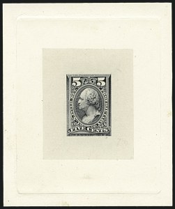 Sale 1110, Lot 1055, Revenue Proofs, Third Issue thru Proprietary