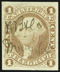 Sale 1110, Lot 1058, First Issue Revenues, Single Stamps
