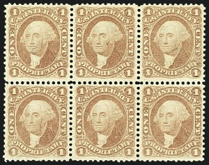 Sale 1110, Lot 1086, First Issue Revenues, Blocks and Record-Size Multiples (Scott R1-R13)