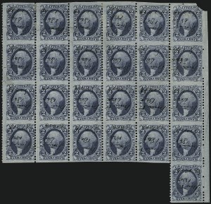 Sale 1110, Lot 1088, First Issue Revenues, Blocks and Record-Size Multiples (Scott R1-R13)
