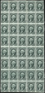 Sale 1110, Lot 1100, First Issue Revenues, Blocks and Record-Size Multiples, Cont. (Scott R17-R36)