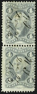 Sale 1110, Lot 1105, First Issue Revenues, Blocks and Record-Size Multiples, Cont. (Scott R17-R36)