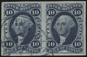 Sale 1110, Lot 1113, First Issue Revenues, Blocks and Record-Size Multiples, Cont. (Scott R17-R36)