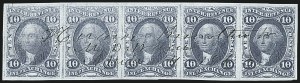 Sale 1110, Lot 1120, First Issue Revenues, Blocks and Record-Size Multiples, Cont. (Scott R17-R36)