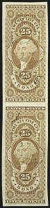 Sale 1110, Lot 1140, First Issue Revenues, Blocks and Record-Size Multiples, Cont. (Scott R37-R50)