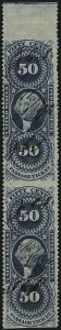 Sale 1110, Lot 1165, First Issue Revenues, Blocks and Record-Size Multiples, Cont. (Scott R51-R78)
