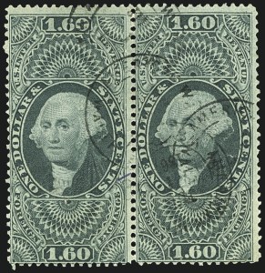 Sale 1110, Lot 1182, First Issue Revenues, Blocks and Record-Size Multiples, Cont. (Scott R79-R94)