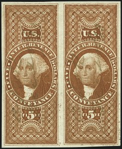 Sale 1110, Lot 1193, First Issue Revenues, Blocks and Record-Size Multiples, Cont. (Scott R79-R94)
