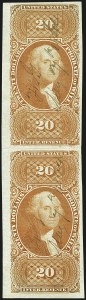 Sale 1110, Lot 1219, First Issue Revenues, Blocks and Record-Size Multiples, Cont. (Scott R95-R102)