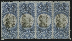 Sale 1110, Lot 1263, Second Issue Revenues