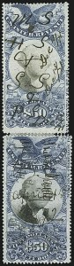 Sale 1110, Lot 1279, Second Issue Revenues
