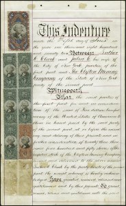 Sale 1110, Lot 1282, Second Issue Revenues