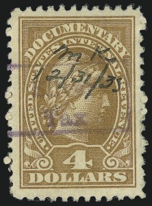 Sale 1110, Lot 1319, Documentary (Scott R160-R277)