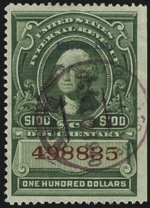 Sale 1110, Lot 1326, Documentary, Cont. (Scott R282a-R286)