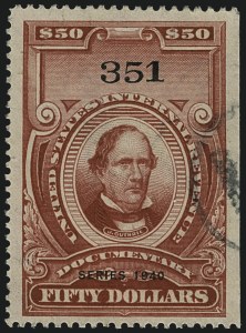 Sale 1110, Lot 1332, Documentary, Cont., Series 1940-Series 1953 (Scott R305A-R653)