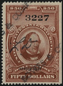 Sale 1110, Lot 1334, Documentary, Cont., Series 1940-Series 1953 (Scott R305A-R653)