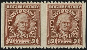 Sale 1110, Lot 1355, Documentary, Cont., Series 1954-Series 1958, & without ovpt. (Scott R654-R729b)