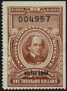 Sale 1110, Lot 1365, Documentary, Cont., Series 1954-Series 1958, & without ovpt. (Scott R654-R729b)