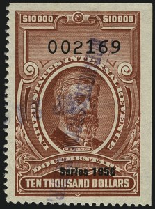 Sale 1110, Lot 1369, Documentary, Cont., Series 1954-Series 1958, & without ovpt. (Scott R654-R729b)