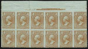 Sale 1110, Lot 1392, Proprietary (Scott RB1-RB16)