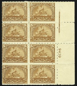 Sale 1110, Lot 1410, Proprietary, Cont. (Scott RB17-RB42)