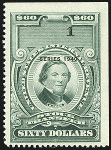 Sale 1110, Lot 1431, Stock Transfer, Cont. (Scott RD67-RD161)