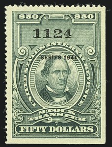 Sale 1110, Lot 1435, Stock Transfer, Cont. (Scott RD67-RD161)