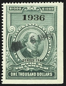 Sale 1110, Lot 1443, Stock Transfer, Cont. (Scott RD67-RD161)