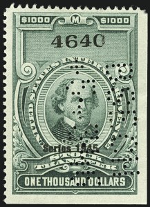 Sale 1110, Lot 1453, Stock Transfer, Cont. (Scott RD183-RD208C)